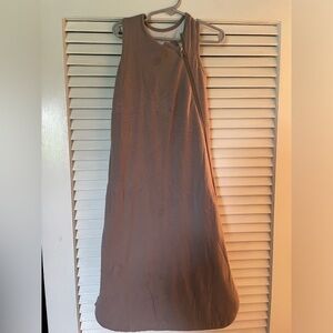 Kyte Baby Sleep Sack, medium TOG 1.0, mushroom color.